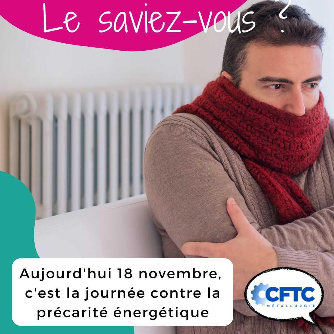 🌡❄☃🏡Journée de la précarité énergétique