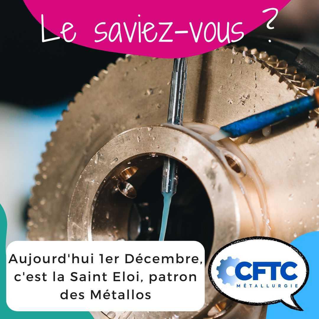 Bonne Saint Eloi aux Métallos !