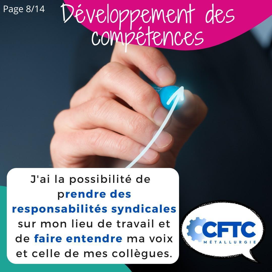 Adhérer à la CFTC Métallurgie : les avantages ! Adhérer à la CFTC Métallurgie : les avantages !