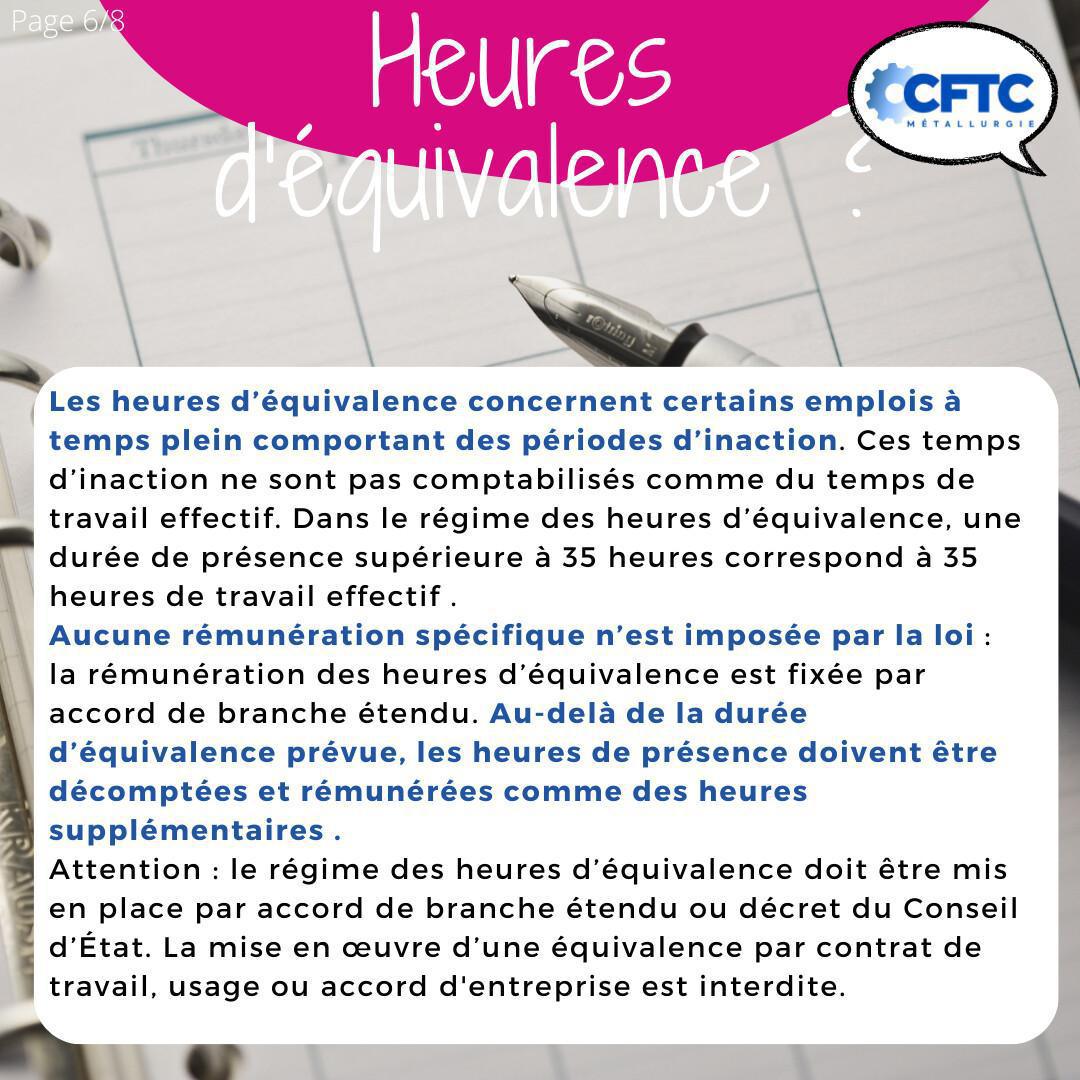 Le temps de travail effectif