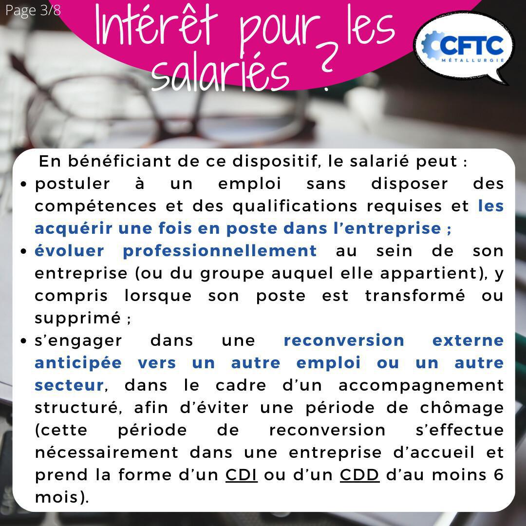 La période de reconversion