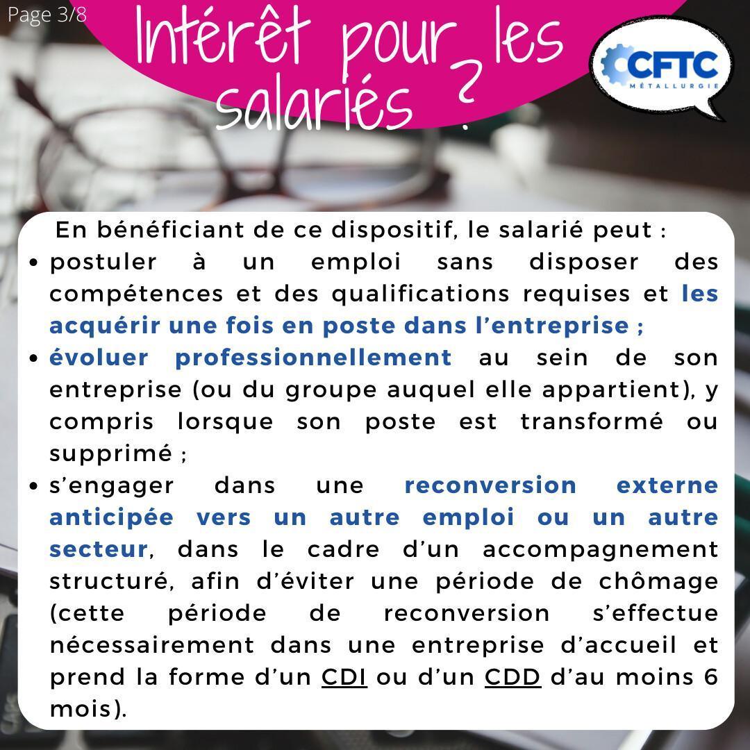 La période de reconversion La période de reconversion