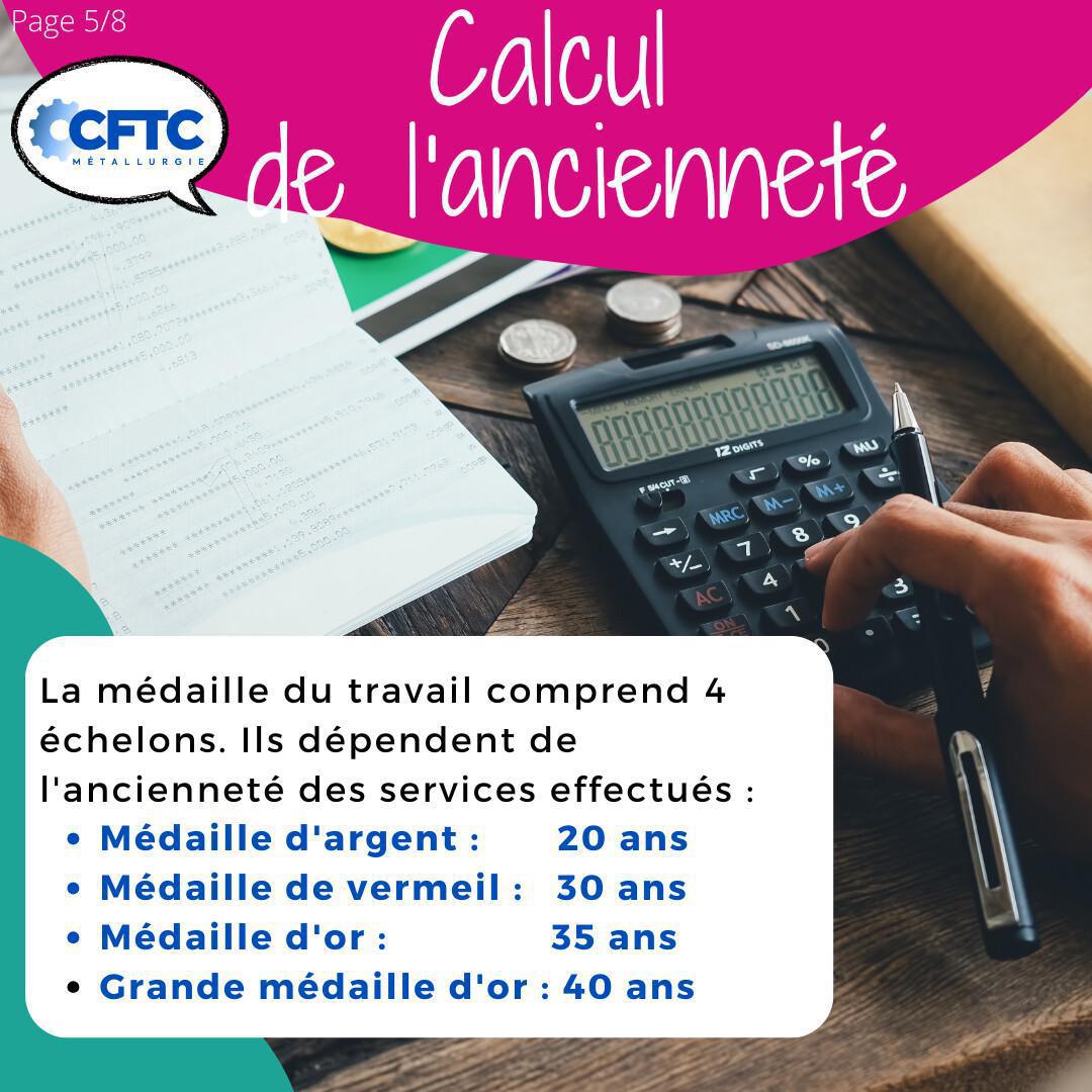 La médaille du travail