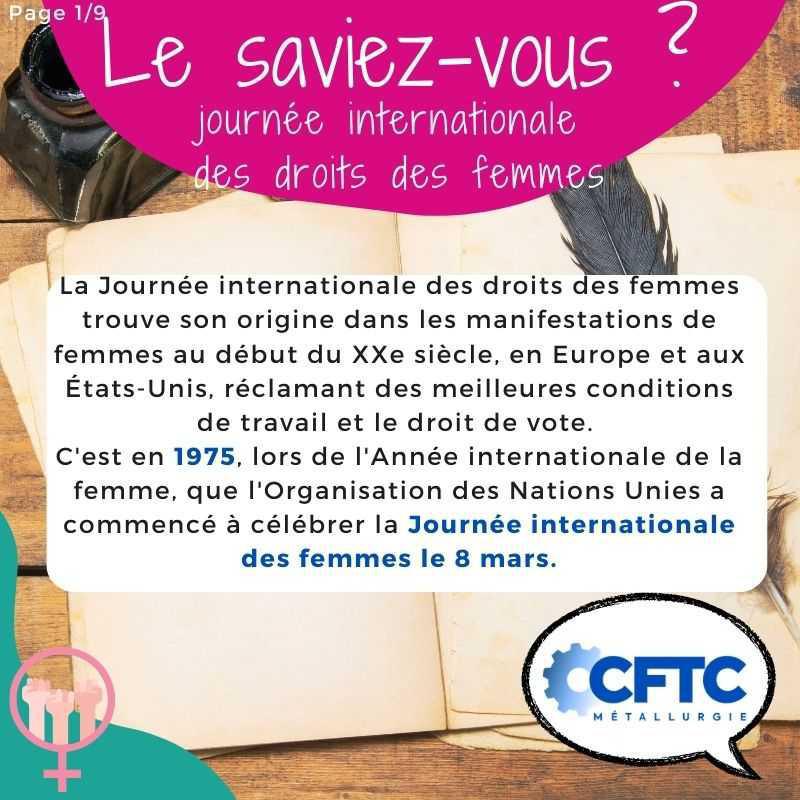 Journée internationale des droits des femmes