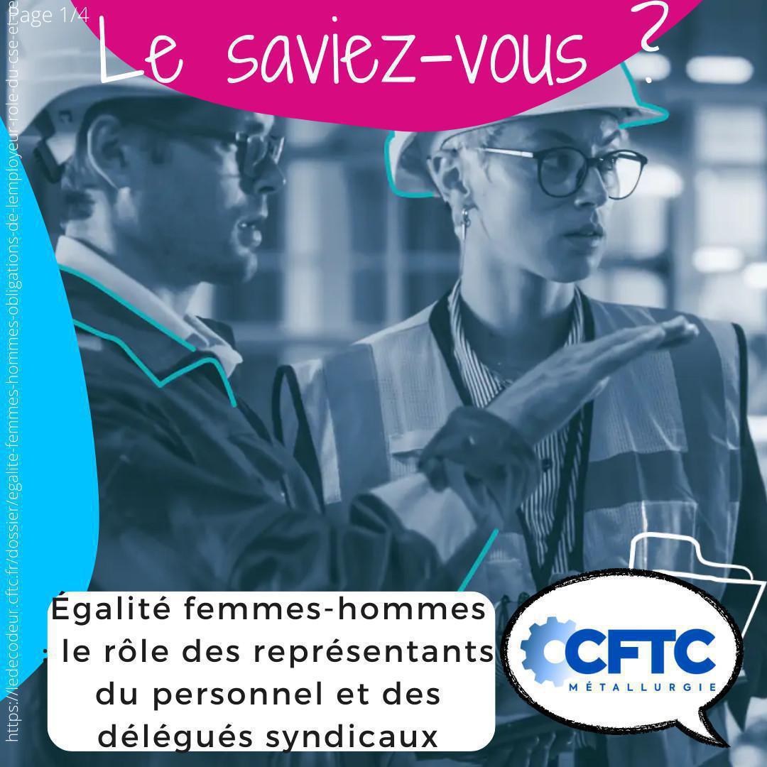 Égalité femmes – hommes : rôle du CSE 