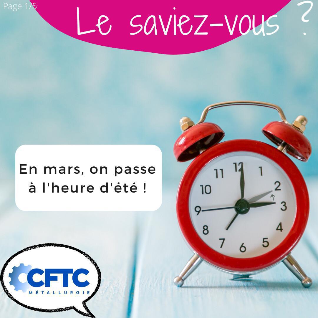 Passage à l'heure d'été : c'est ce week-end !