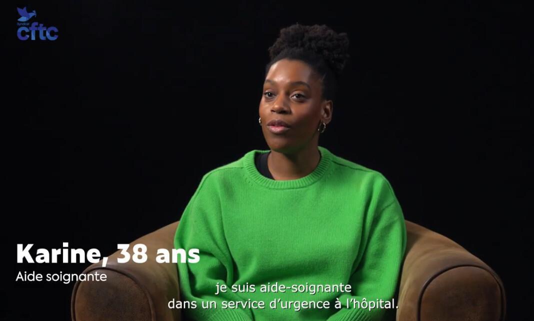 Expressions directes : Karine, aide-soignane