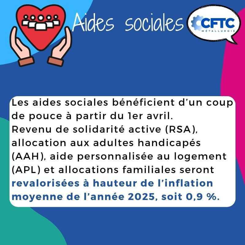 Ce qui change en avril