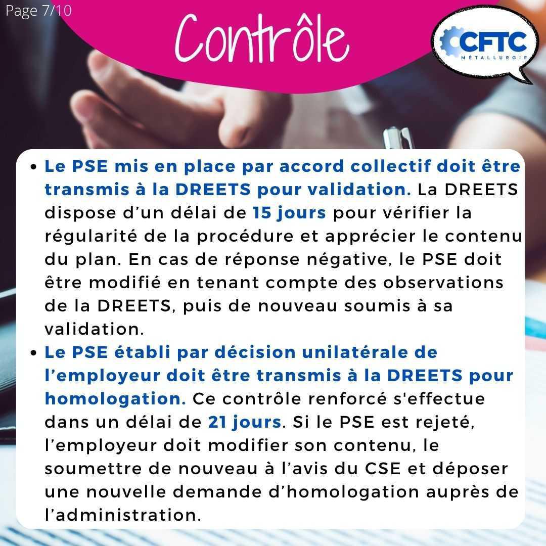 Le plan de sauvegarde de l'emploi