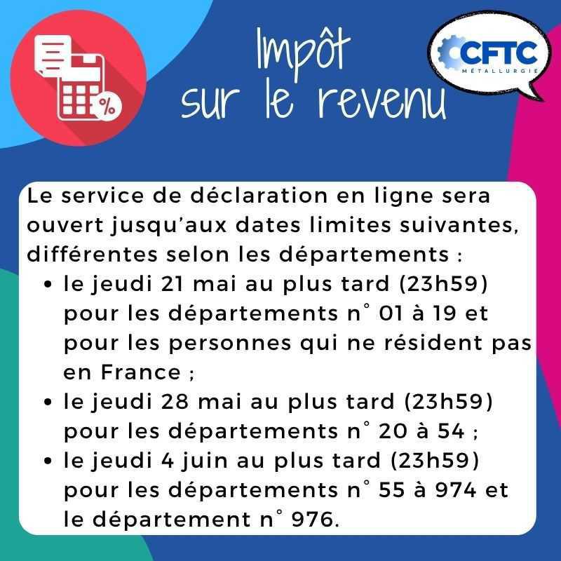 Les changements en mai