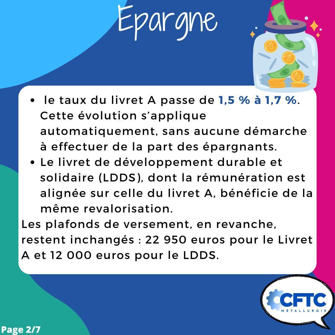 Ce qui change en Août