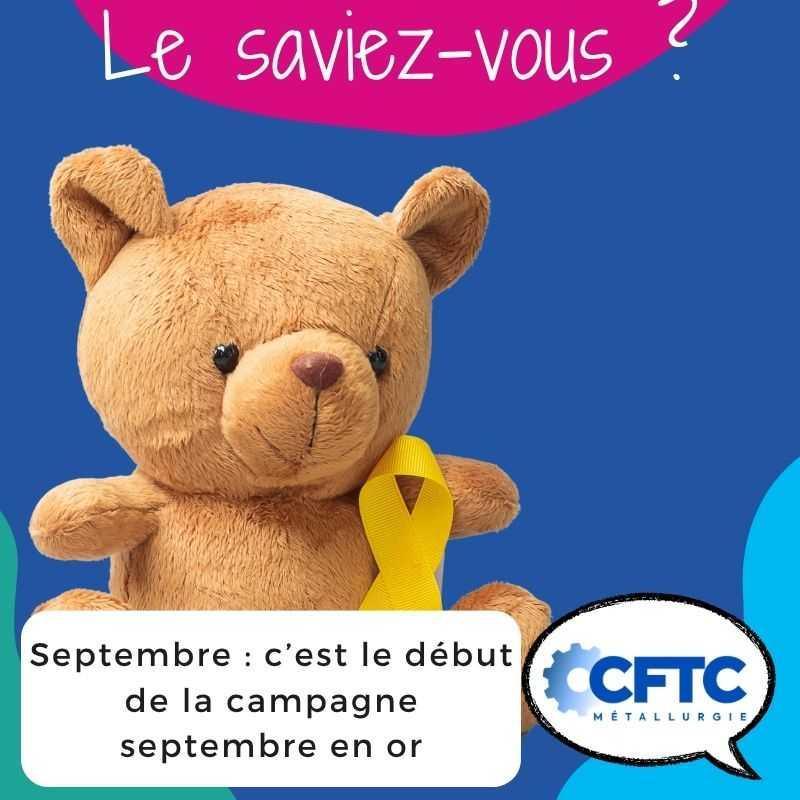 Septembre en or 🎗️