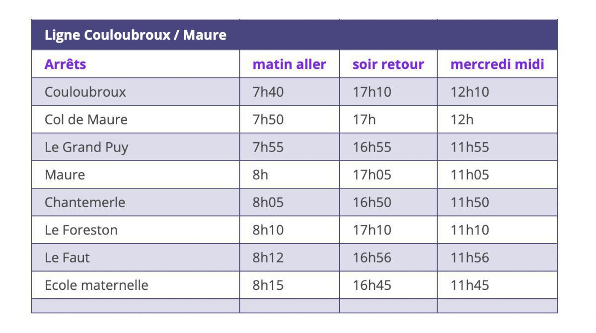 Transports Scolaires