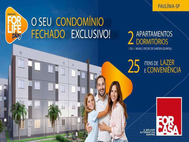 Apartamento em Paulinia - For Life Play - Investe imovel  Apartamento em Paulinia - For Life Play - Investe imovel