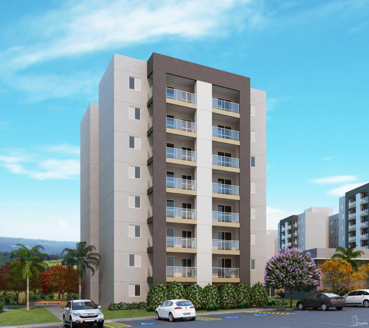 Apartamento a venda em Paulinia - HM Araucaria - Investe imovel Apartamento a venda em Paulinia - HM Araucaria - Investe imovel