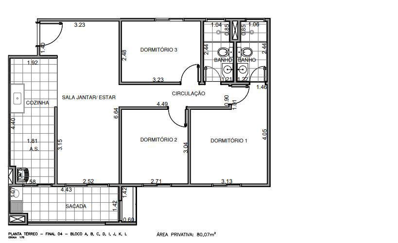 Apartamento a venda em Paulinia - HM Araucaria - Investe imovel Apartamento a venda em Paulinia - HM Araucaria - Investe imovel