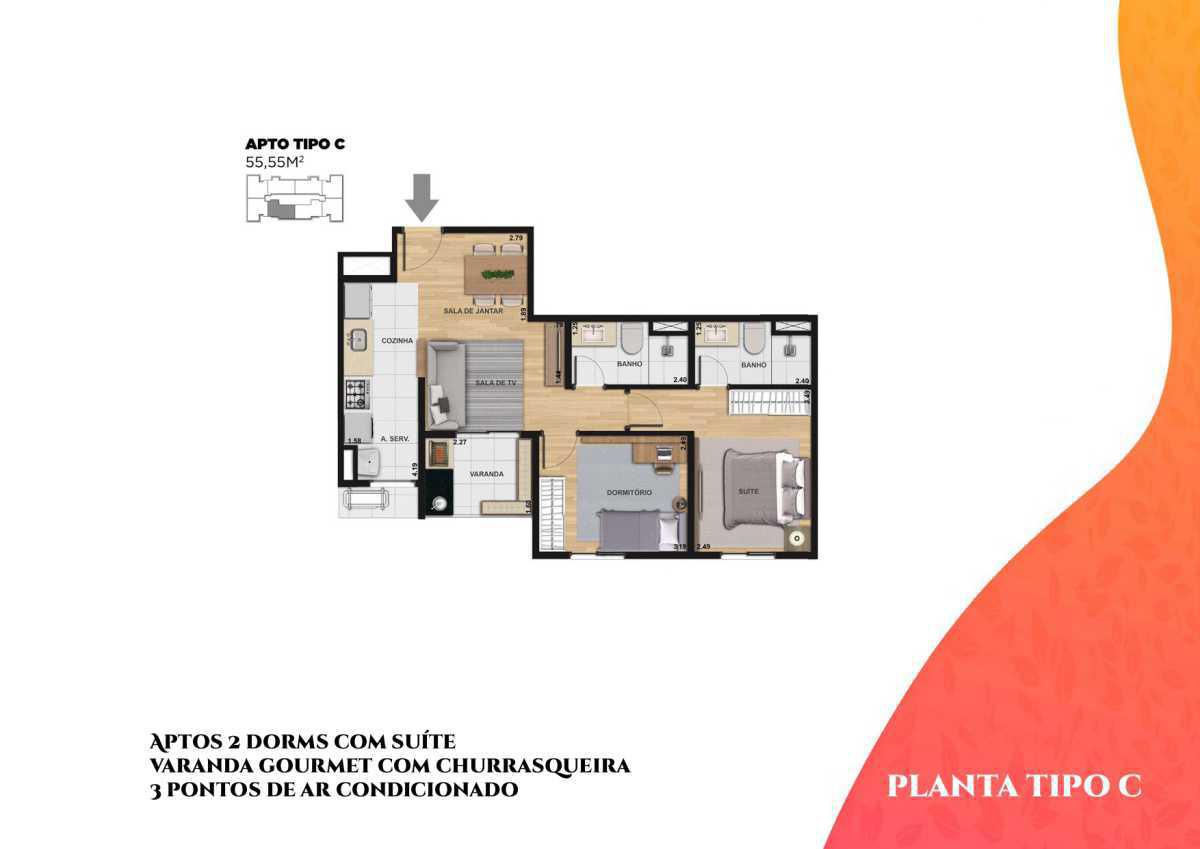 Apartamento em Hortolandia - Reserva Premium - Investe imovel Apartamento em Hortolandia - Reserva Premium - Investe imovel