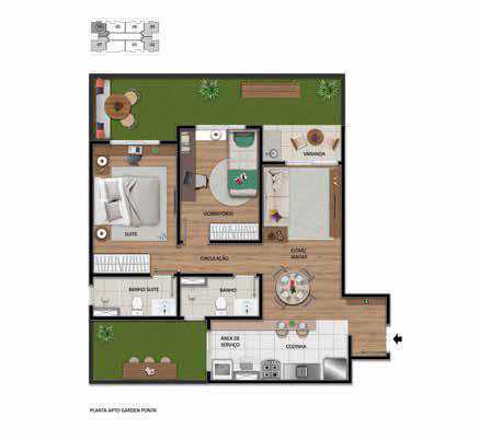 Apartamento em hortolandia - Inside residencial - Hortolandia Apartamento em hortolandia - Inside residencial - Hortolandia