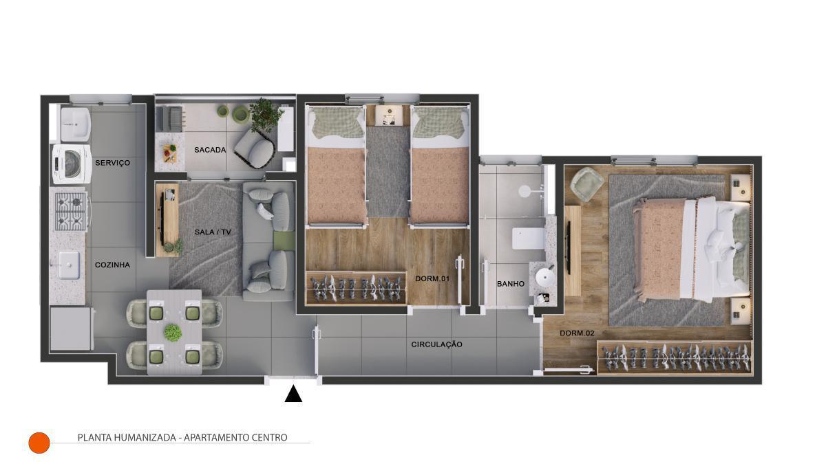 Apartamento em Americana - Pq das Acacias- Investe imovel Apartamento em Americana - Pq das Acacias- Investe imovel