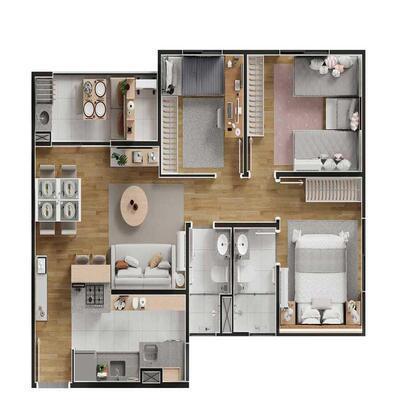 Apartamento 3 Dormitorios em Campinas -HM Maxi - Investe Imovel Apartamento 3 Dormitorios em Campinas -HM Maxi - Investe Imovel