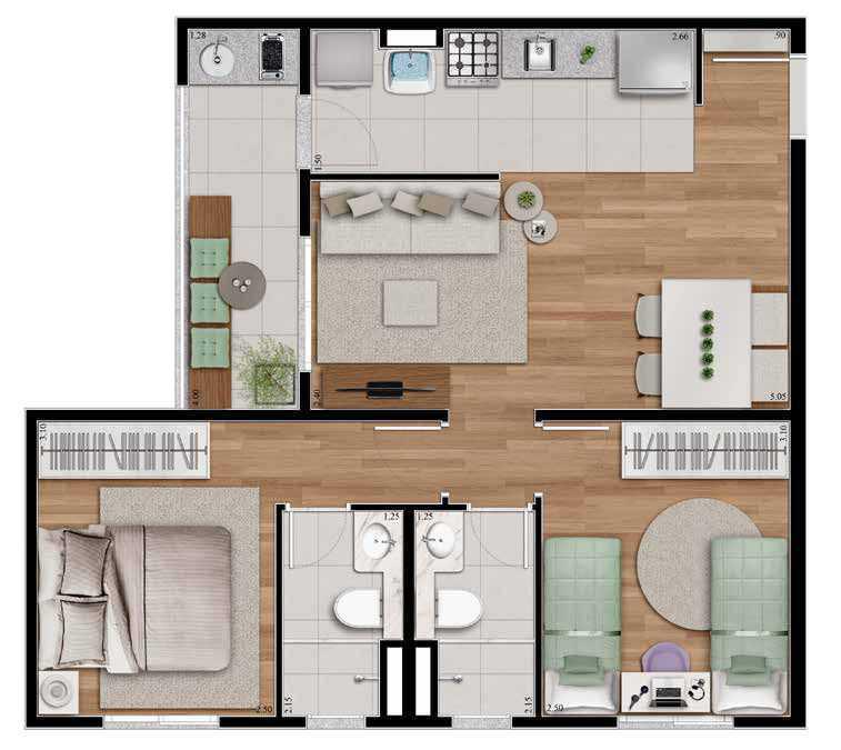 Apartamento em valinhos - Landscape- Investe imovel Apartamento em valinhos - Landscape- Investe imovel