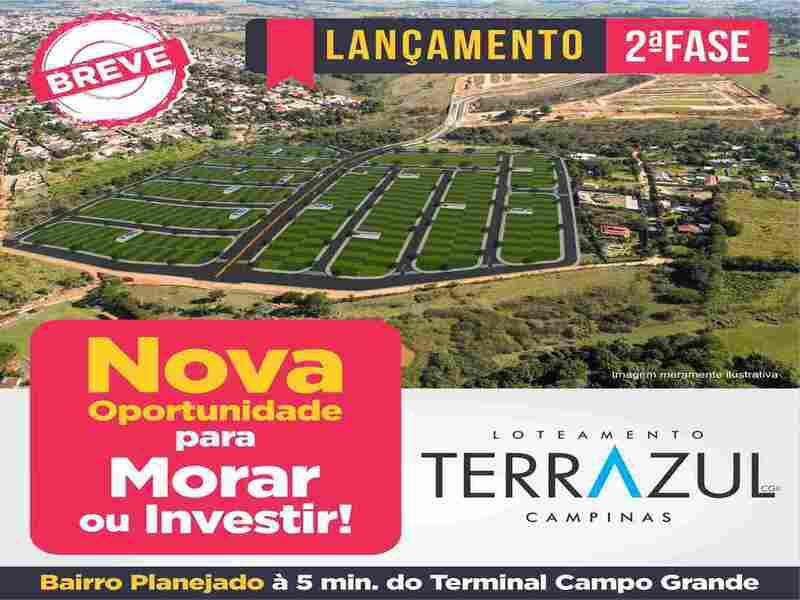 Loteamento Terra Azul Campinas - Investe imovel Loteamento Terra Azul Campinas - Investe imovel