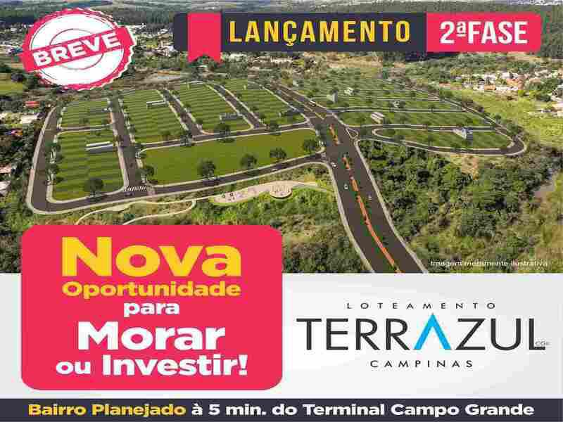 Loteamento Terra Azul Campinas - Investe imovel Loteamento Terra Azul Campinas - Investe imovel