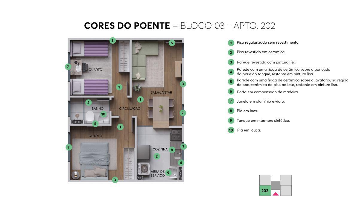 Cores do poente- MRV - investe imovel