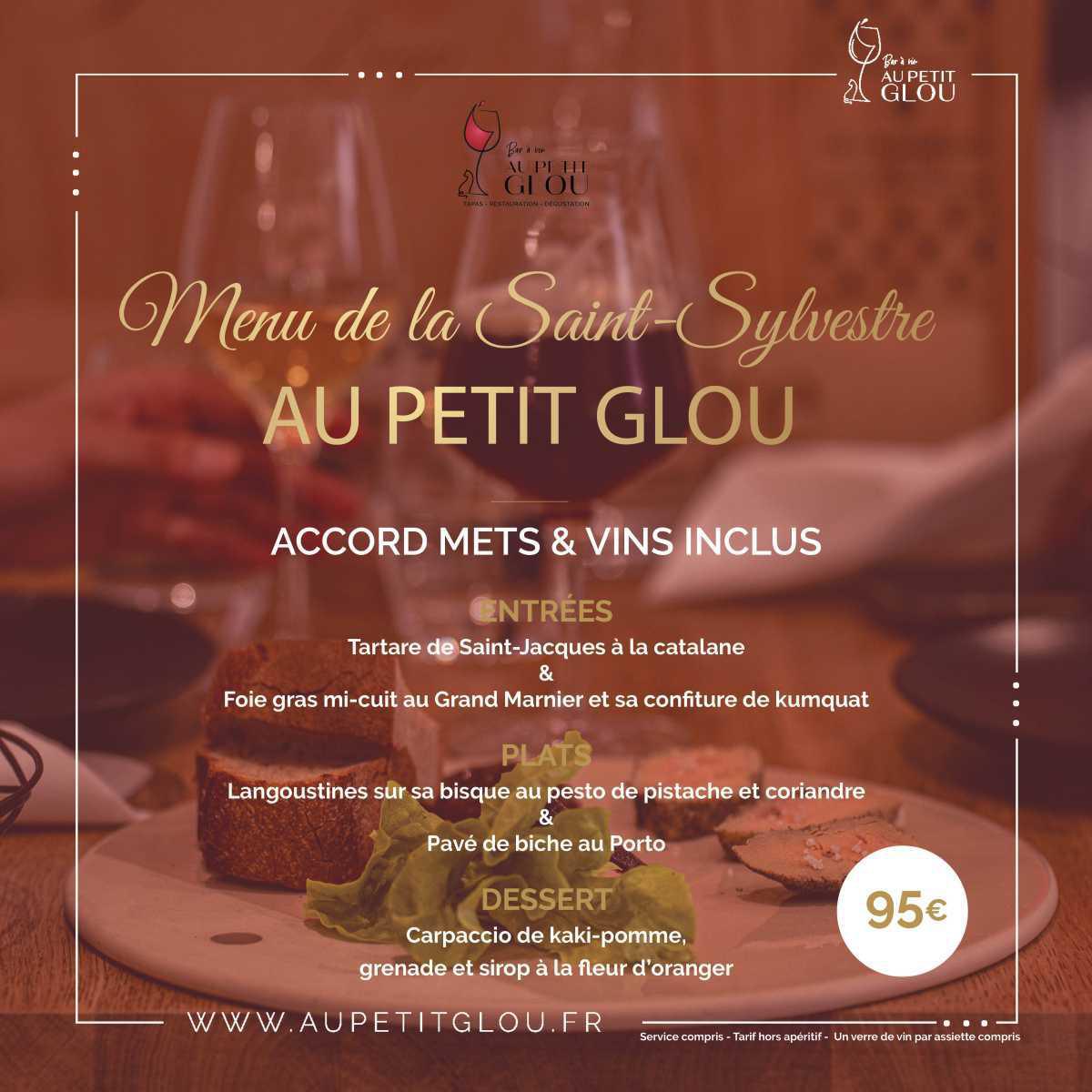 Menu de la St-Sylvestre Menu de la St-Sylvestre