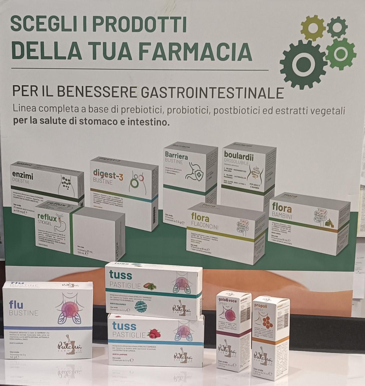 Prova i nostri prodotti "Farmacia Pulcini" Prova i nostri prodotti "Farmacia Pulcini"