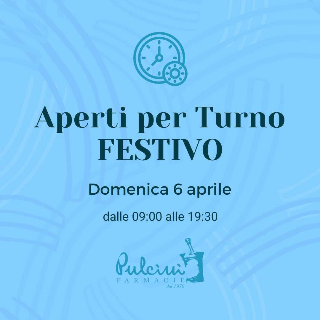 Aperti per turno festivo