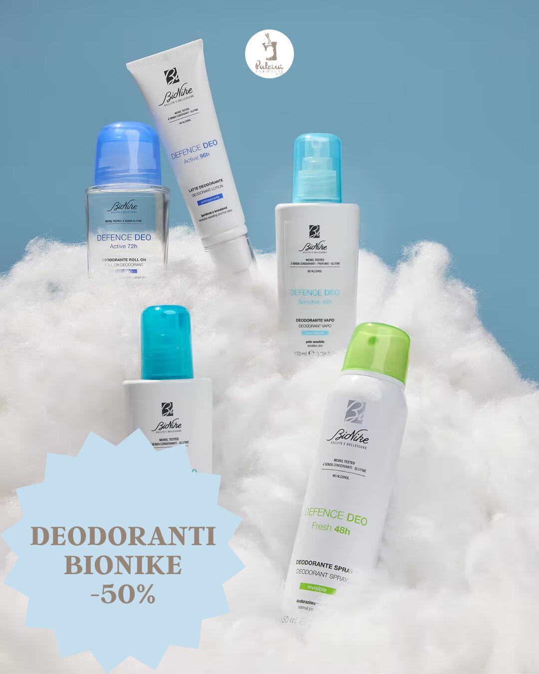 Promo Deodoranti Bionike -50%