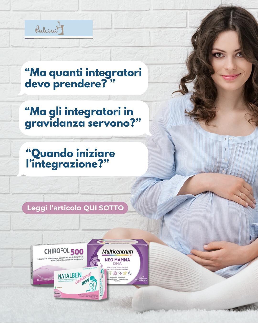🤰💊 Gravidanza ed integratori: quali e quanti assumerne ? 