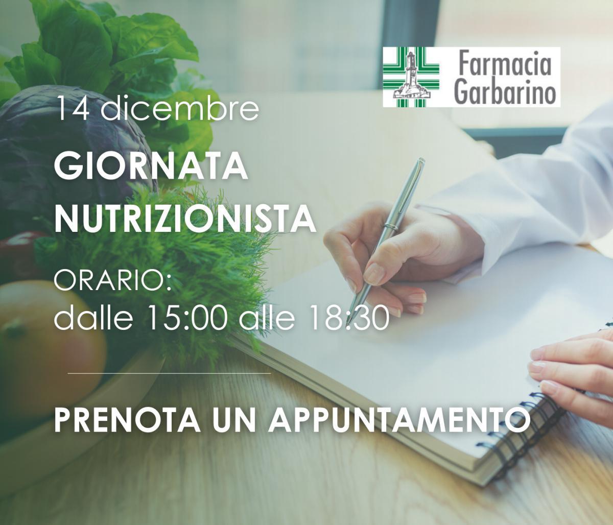 Nutrizionista in Farmacia