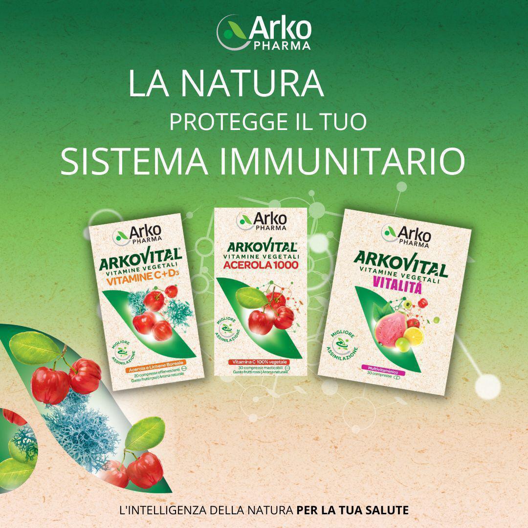 Linea difese immunitarie di Arkopharma