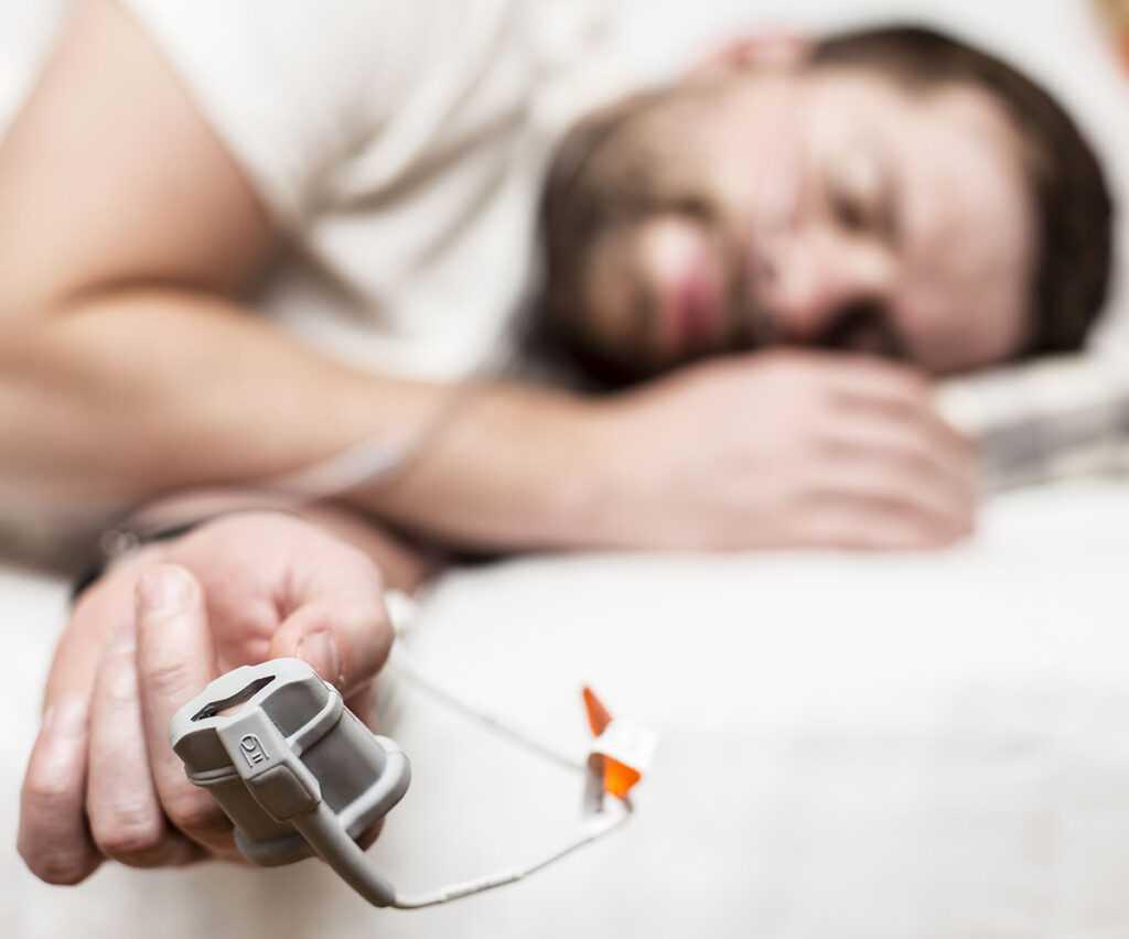 Monitoraggio della saturimetria notturna Monitoraggio della saturimetria notturna