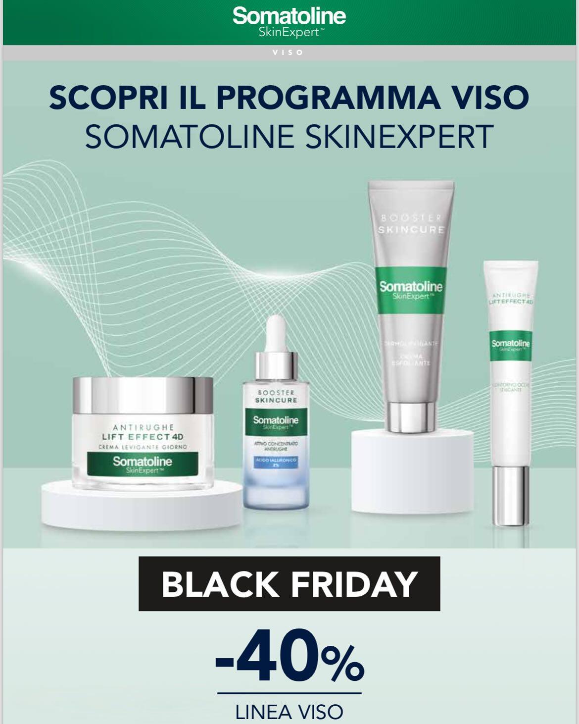 Black Friday viso Somatoline