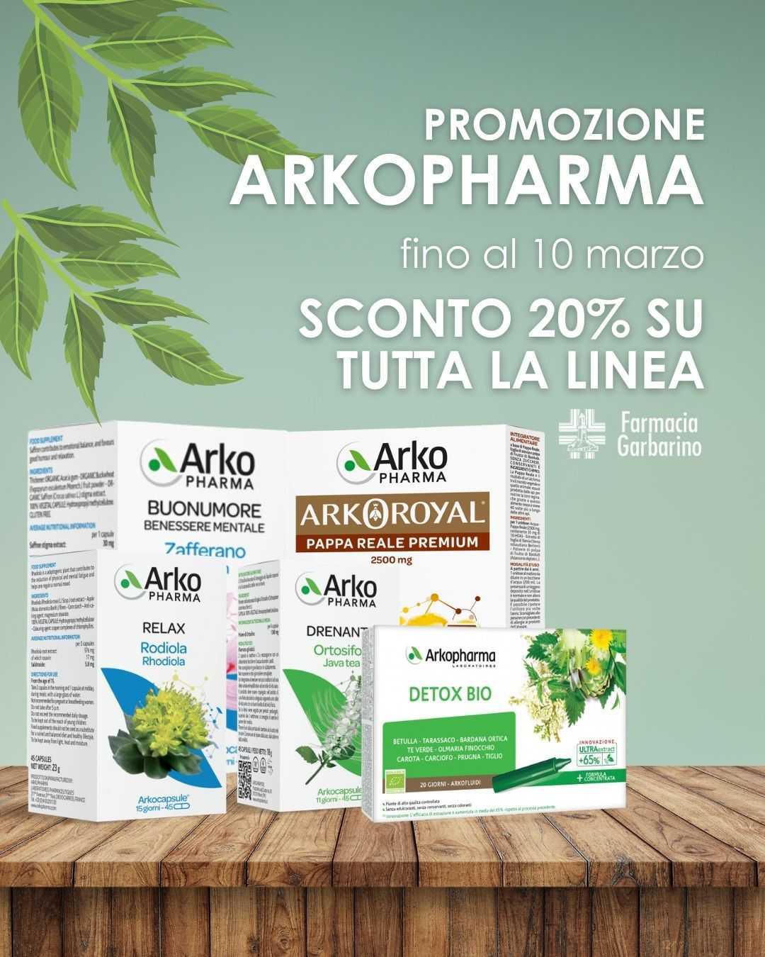 Promo Arkopharma