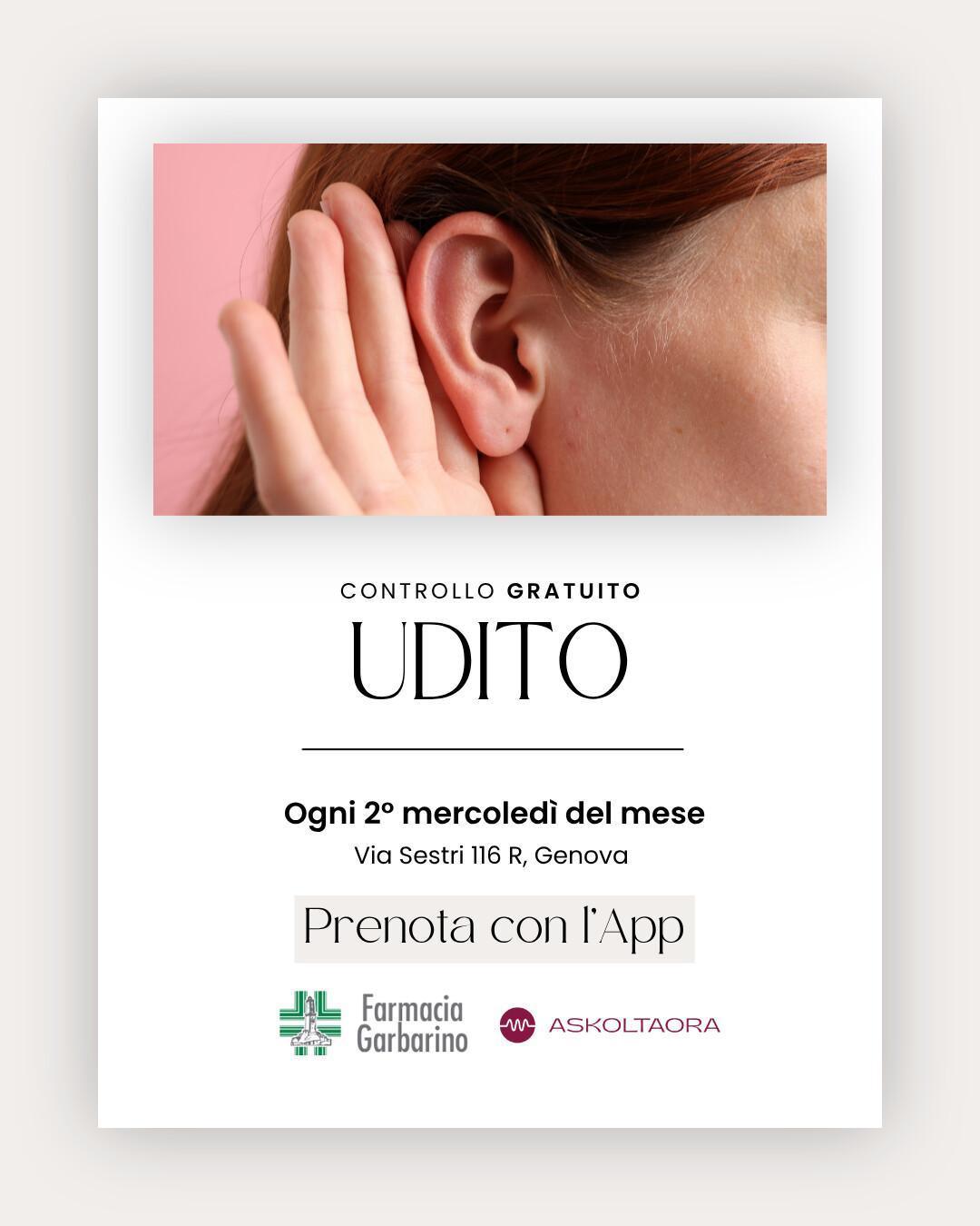 👂Controllo dell'udito gratuito