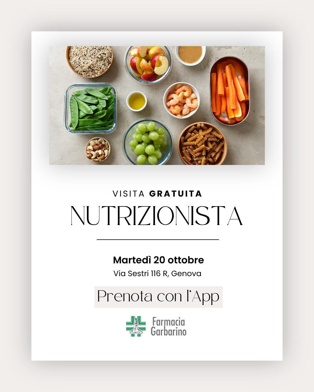 🍏 Nutrizionista in Farmacia
