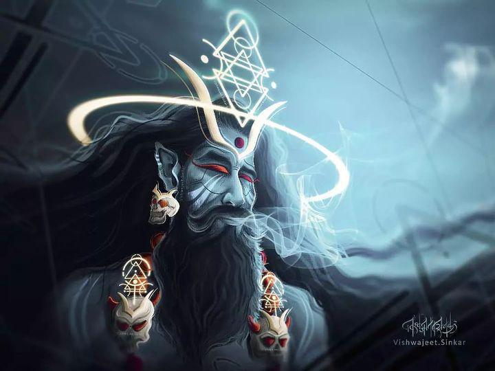 Art by @vishwajeet.sinkar ॐ अघोरेभ्यों घोरेभ्यों नम: