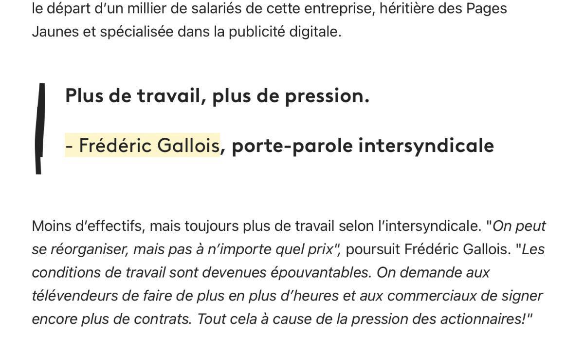 France 3 - Grève contre la dégradation des conditions de travail