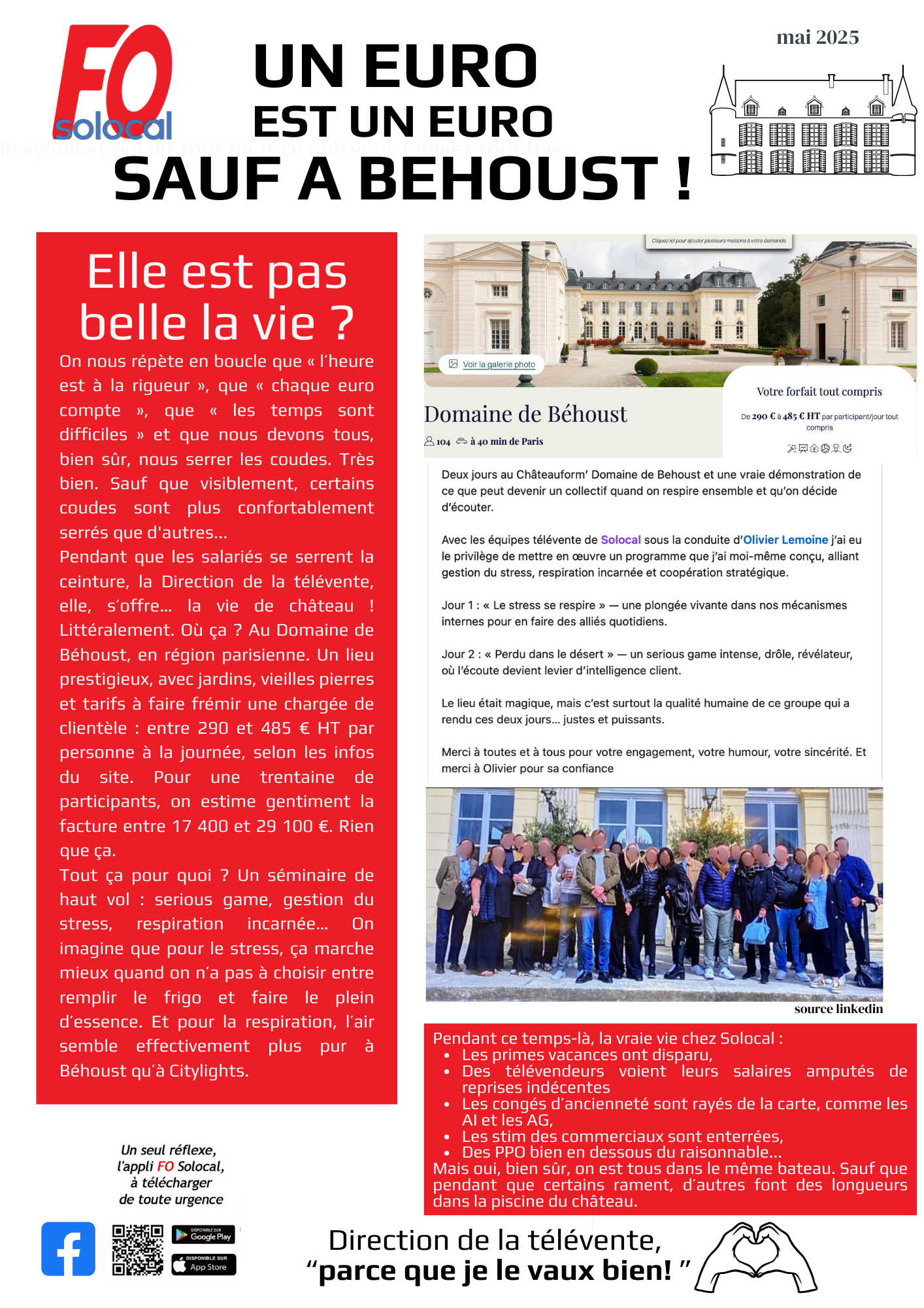 Comm FO Un euro est un euro mai 2025