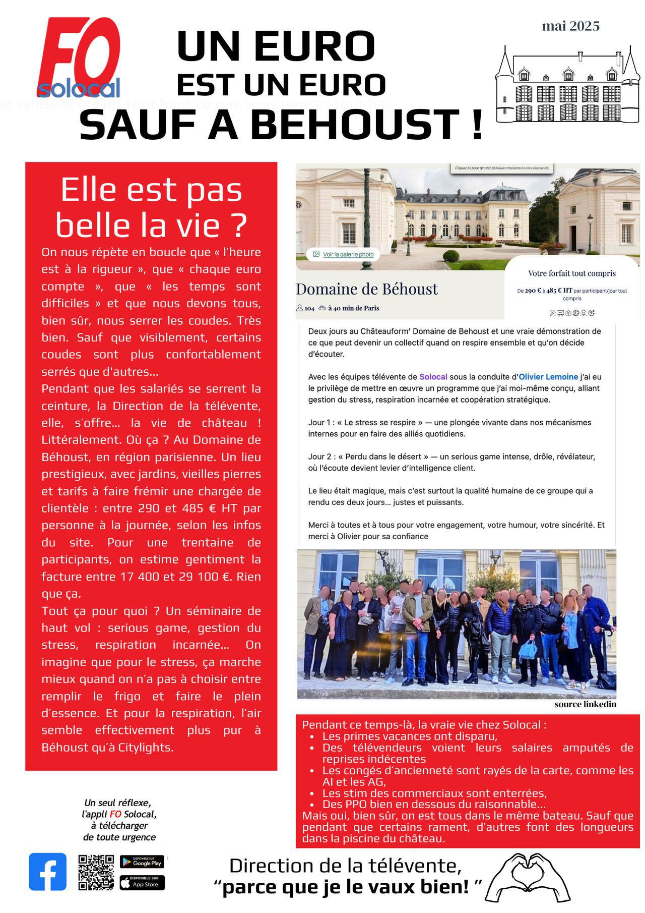 Comm FO Un euro est un euro mai 2025