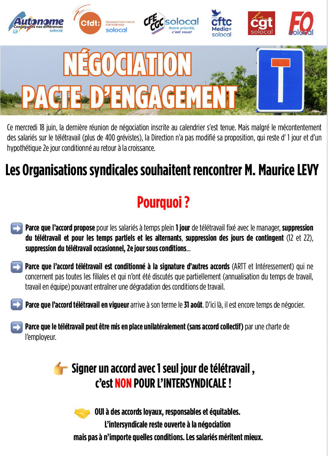 L'intersyndicale 2025 06 18
