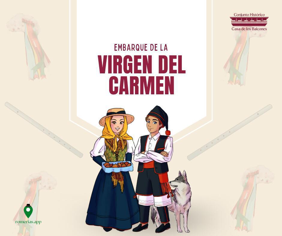 EMBARQUE DE LA VIRGEN DEL CARMEN