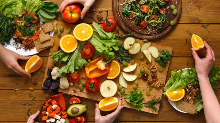 La alimentación basada en plantas es muy saludable
