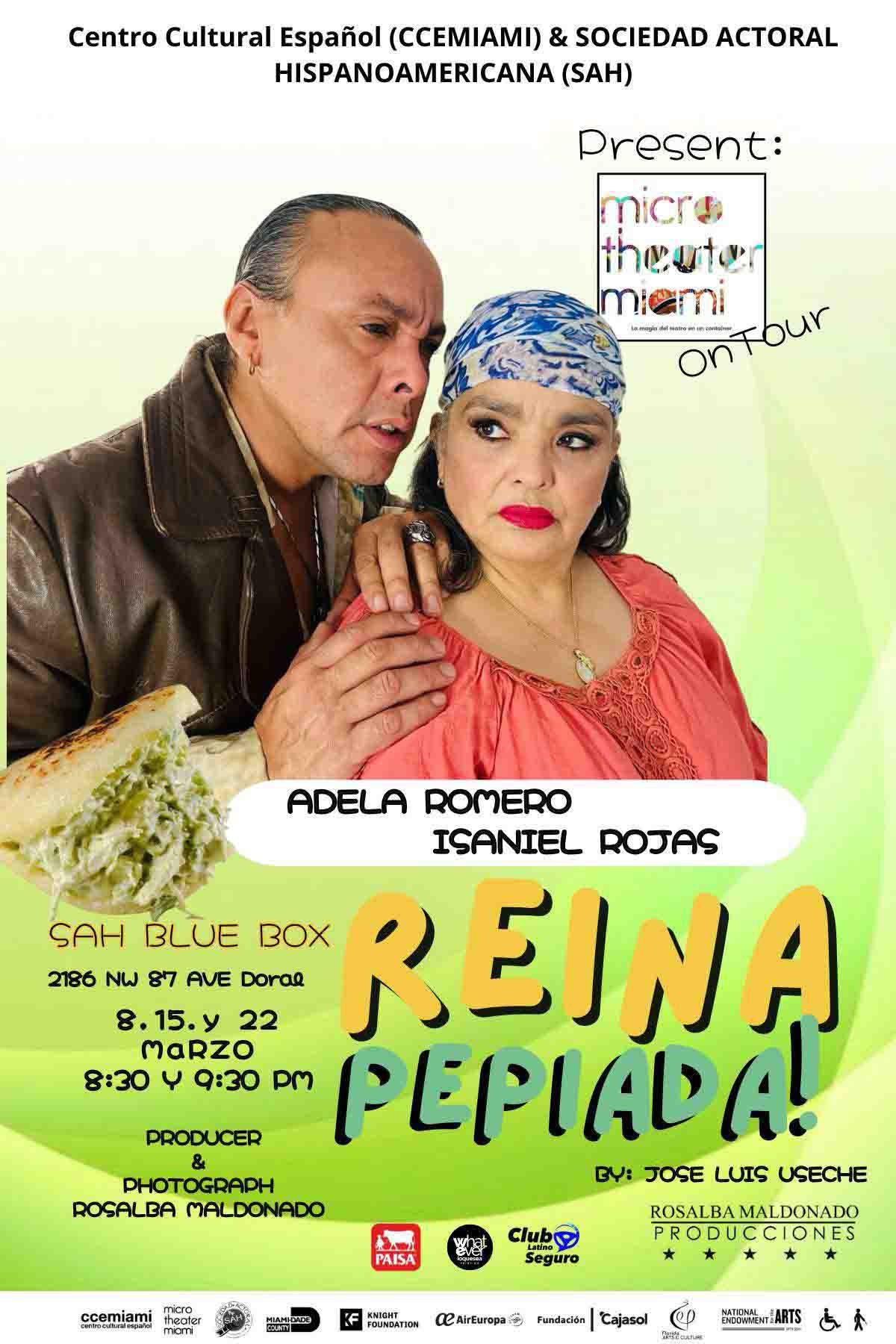 Estreno de "Reina Pepiada" en Miami: Una obra que no te puedes perder