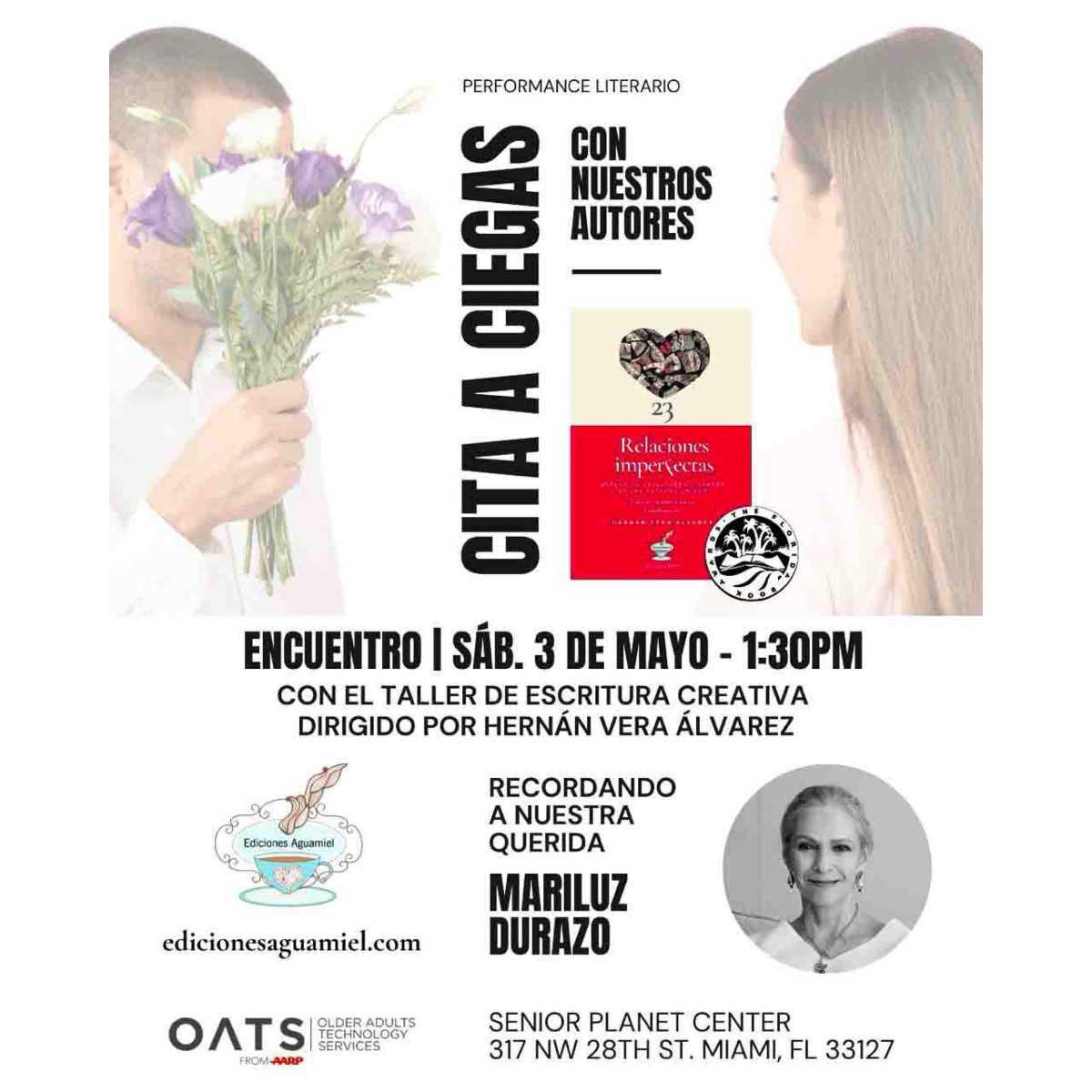 Ediciones Aguamiel presenta “Cita a Ciegas” Ediciones Aguamiel presenta “Cita a Ciegas”