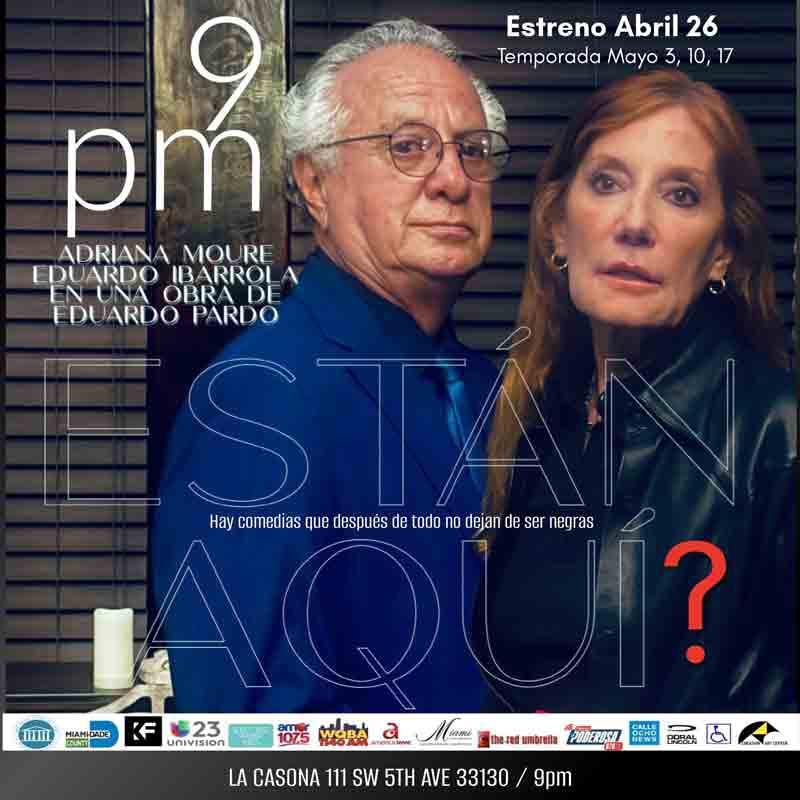 “¿Están aquí?”: una comedia negra que llega a La Casona